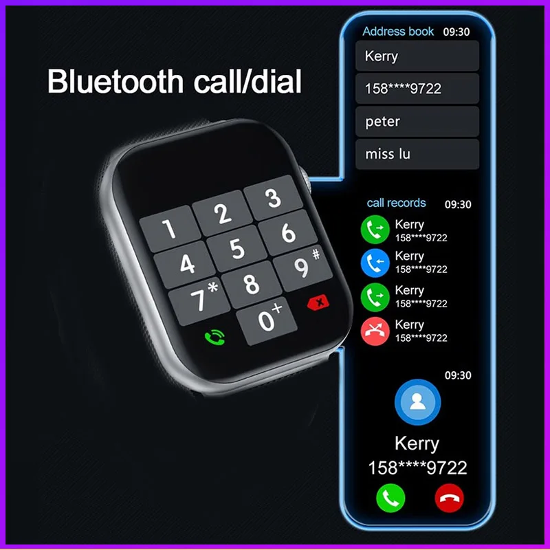 

2021 NEW IWO FK88 Pro Smart Watch 44MM 1.78 Inch Bluetooth Call Heart Rate Monitor Suitable for smartphones PK HW22 FK78 FK99