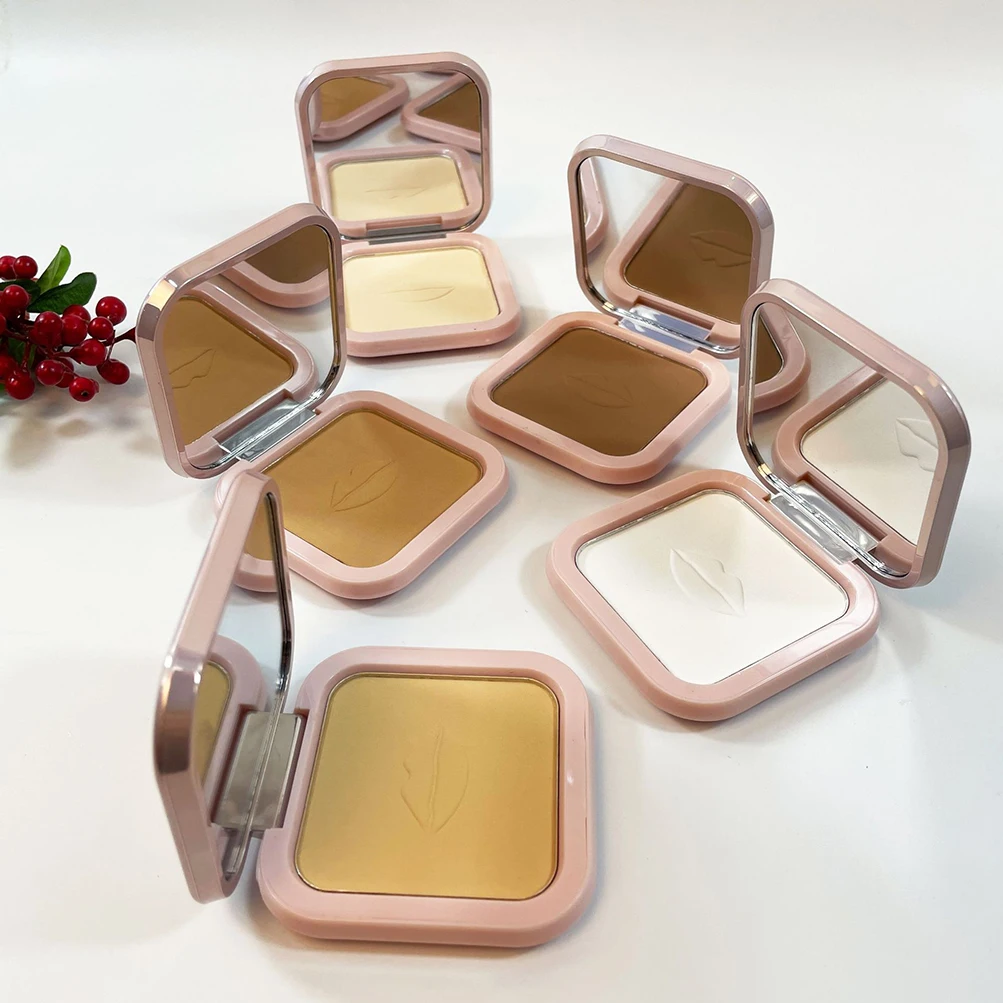 

Pink Shell Shape Monochrome Contouring Shading Powder Private Label Nose Face Profile Filling Hairline Shadow Powder