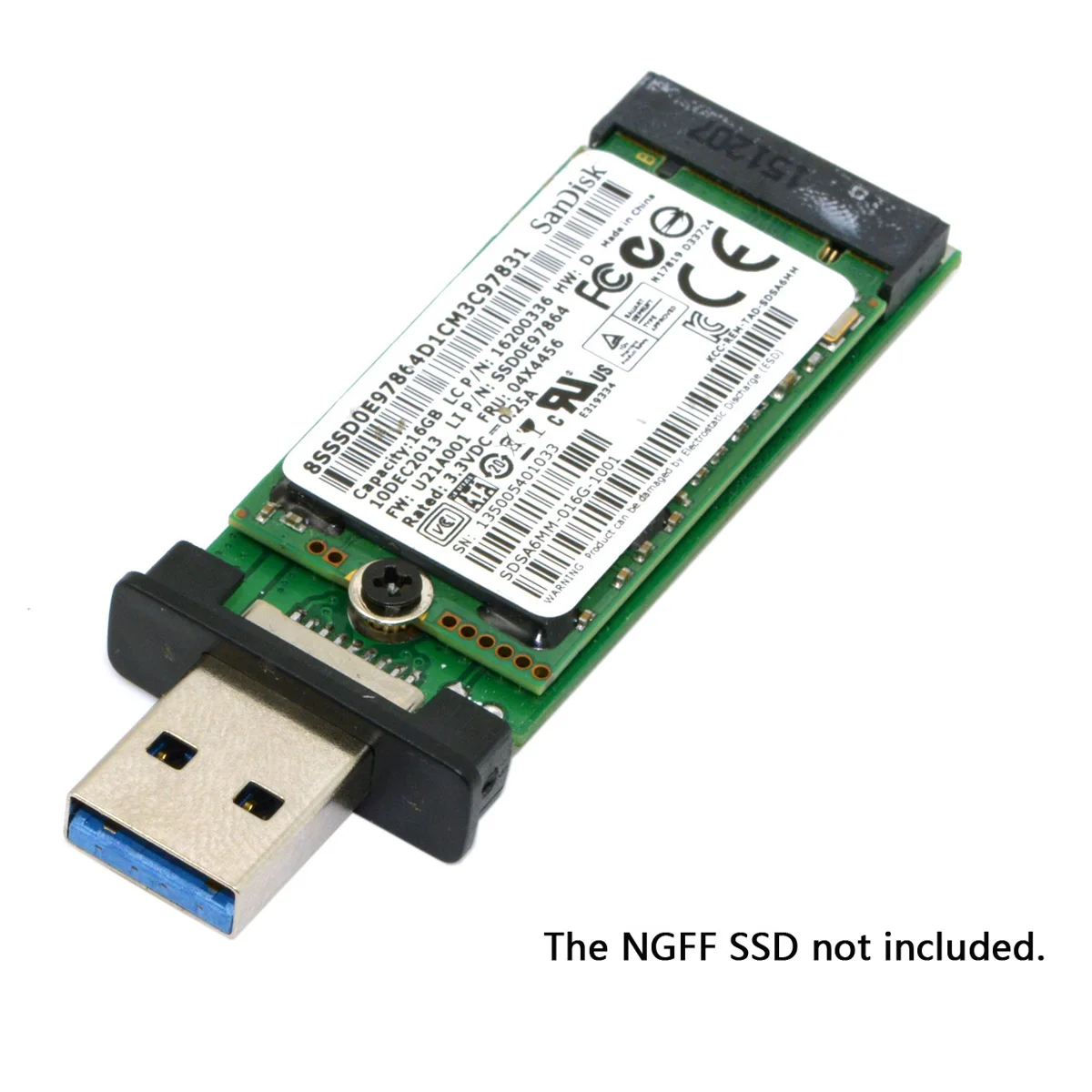 42 мм NGFF M2 SSD для USB 3 0 внешний PCBA Conveter адаптер карты памяти флэш диски Тип с черный