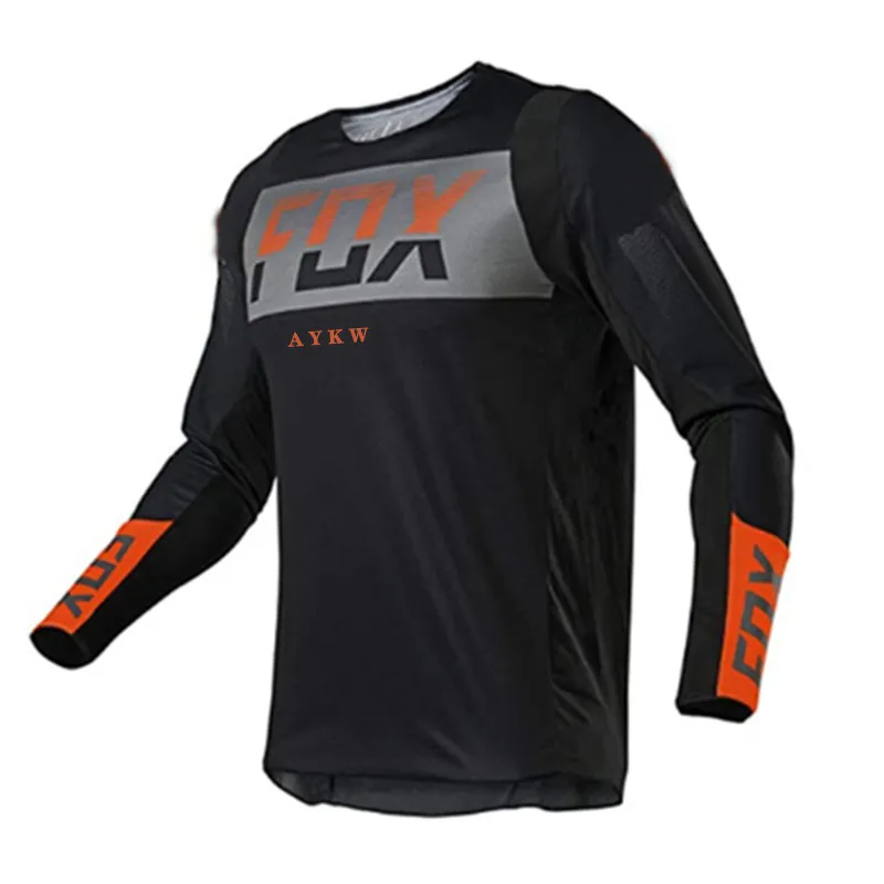 

Hombre Verano Long sleeve T-shirt Equipos De Ciclismo Cycling Jersey Maillot Motocross Fox Jersey Downhill Jersey Breathable