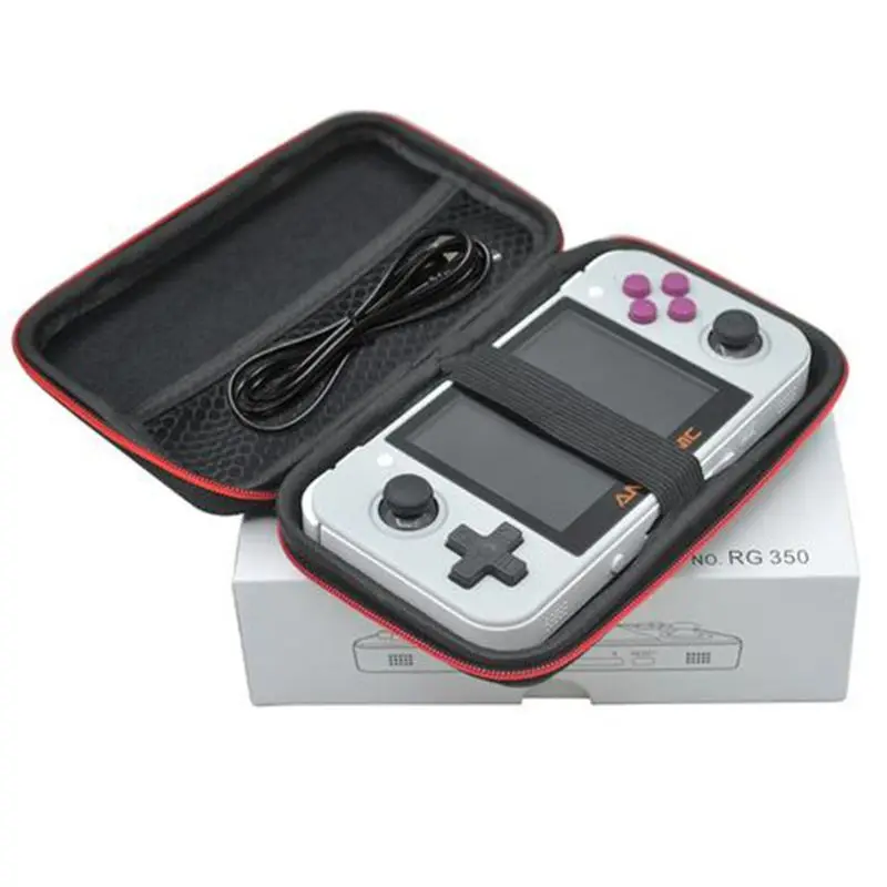 

Retro Game Console Protection Bag Dust-proof Storage Handbag Carrying Case Box for RG350/RG350m/RG350p/RG351p Game Host