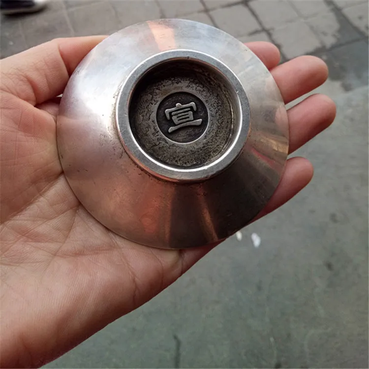 Коллекция китайский Тибетский серебристый резные Мифические животные дракон и