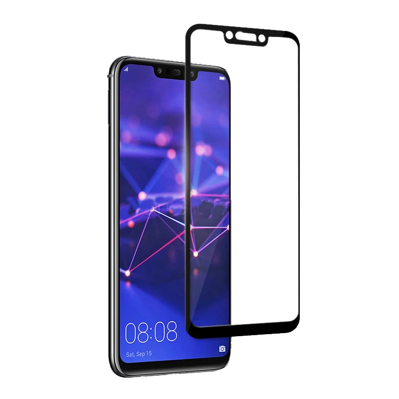 50 шт. закаленное стекло с полным покрытием для Huawei P20 Pro P30 Lite Nova 5 5i Honor 9X 20 Y6 Y7 Y9 2019 |