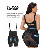 butt lifter hip pads enhancer shapewear women full body shaper slimmer waist zip bodysuit straps fake buttock lingerie underwear