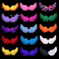 1pcs women girls angel feather wings props show fairy costume cosplay wedding party birthday gift navidad christmas decoration