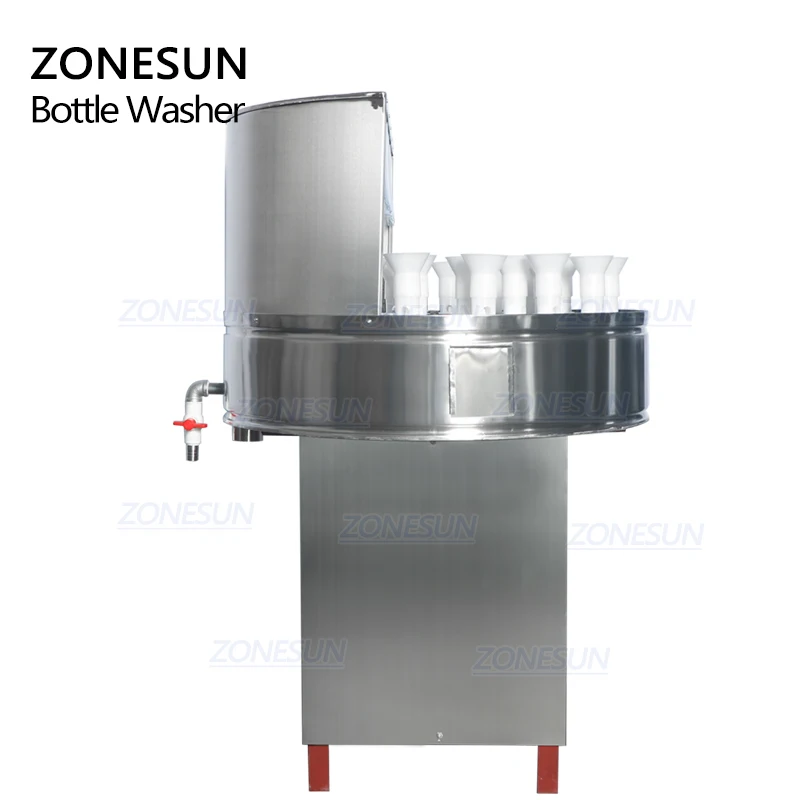 

ZONESUN ZS-WB32 Milk Rotary Wine Plastic Small Smei Automatic Pet Recycle Glass Bottle Washing Machine Packaging Machine