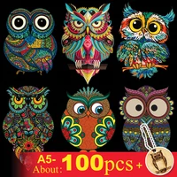 wooden jigsaw puzzle owl puzzle board set toy interesting wooden puzzles for adults kids christmas gifts educational games toys