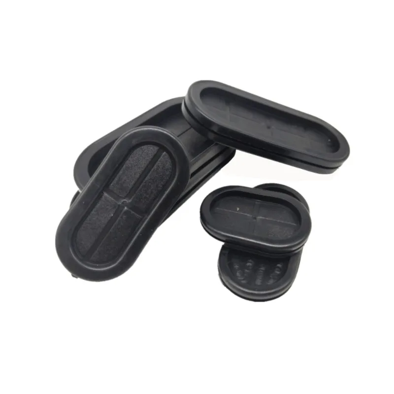 2/5/10Pcs Oval Double Sided Blanking Grommets Cable Wiring Protect Bushes For Protect Wire 13*27~40*110mm