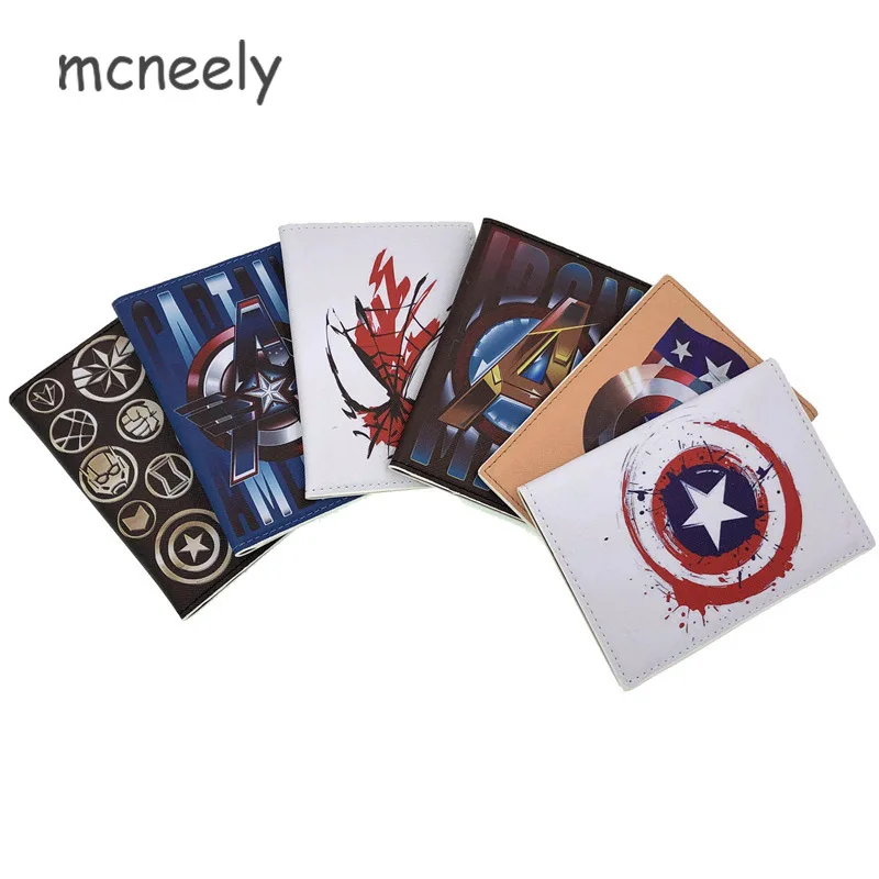 Держатель для паспорта и кредитных карт мужчин мультяшный аксессуар