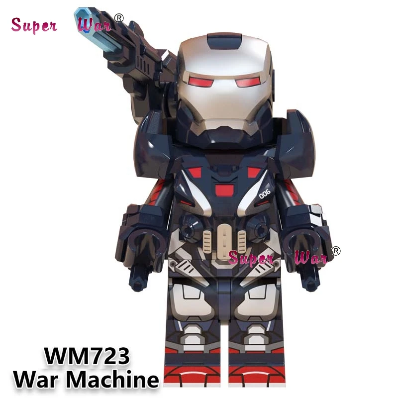WM723 Одиночный Мстители эндгейм Доктор Стрэндж Тор Муравей Человек Алая ведьма Железный человек Марвел Капитан война машина строительные кубики, детские игрушки - Цвет: WM723