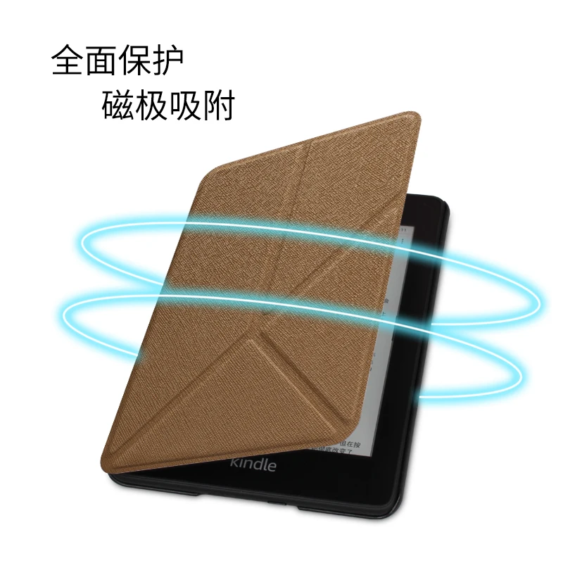 

Stand Case For All-new Kindle 10th PU Leather Smart Cover For All-new Kindle 10th J9G29R 2019 Released with Folding Bracket
