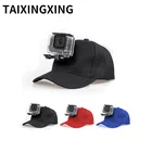 Регулируемая Брезентовая Солнцезащитная шляпа для Gopro Hero 8 7 5 SJCAM SJ7000 SJ6000 M20 Eken H9 H9R H8 Pro Yi 4K SOOCOO Спортивная Экшн-камера