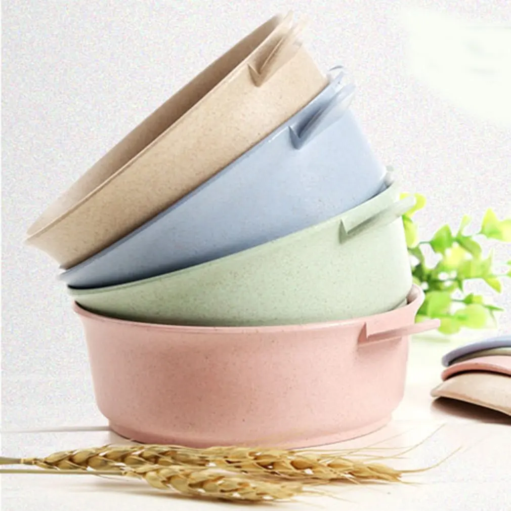 Милая Детская миска с мультяшным медведем и ложкой для риса контейнер хранения