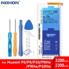 NOHON HB3447A9EBW HB366481ECW для Huawei P8 P9 P10 аккумулятор P8Lite P9Lite P10 Lite P9 Plus сменный литий-полимерный аккумулятор