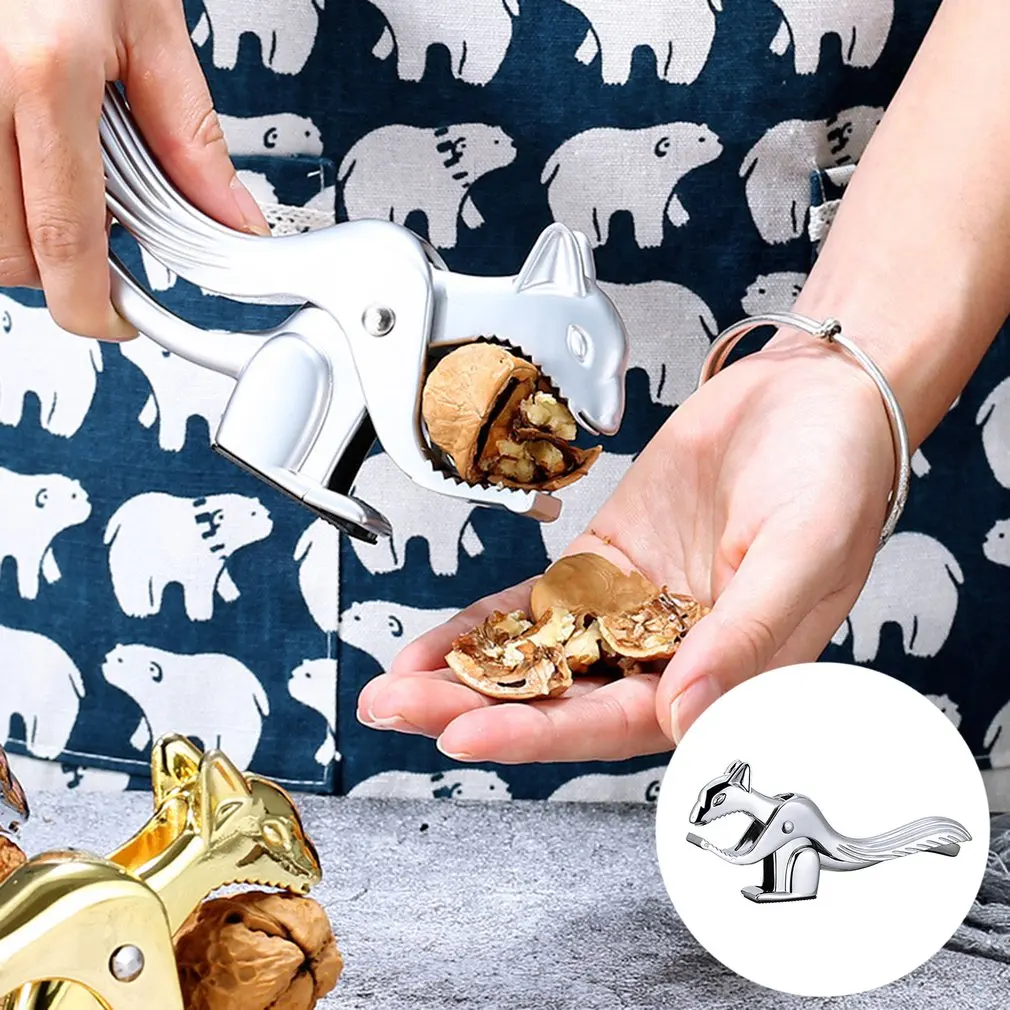 

Long Squirrel-shaped Nutcracker Walnut Cracker Pliers Nut Clips For Pecans Hazelnut Almonds Walnuts Brazil Nuts Tools