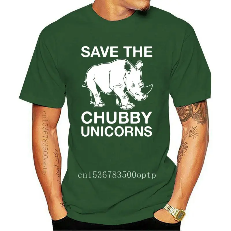 

Спасите полных единорогов со стразами, Веселая футболка S-5x мультяшная новинка, Мужская модная футболка унисекс, бесплатная доставка, забав...