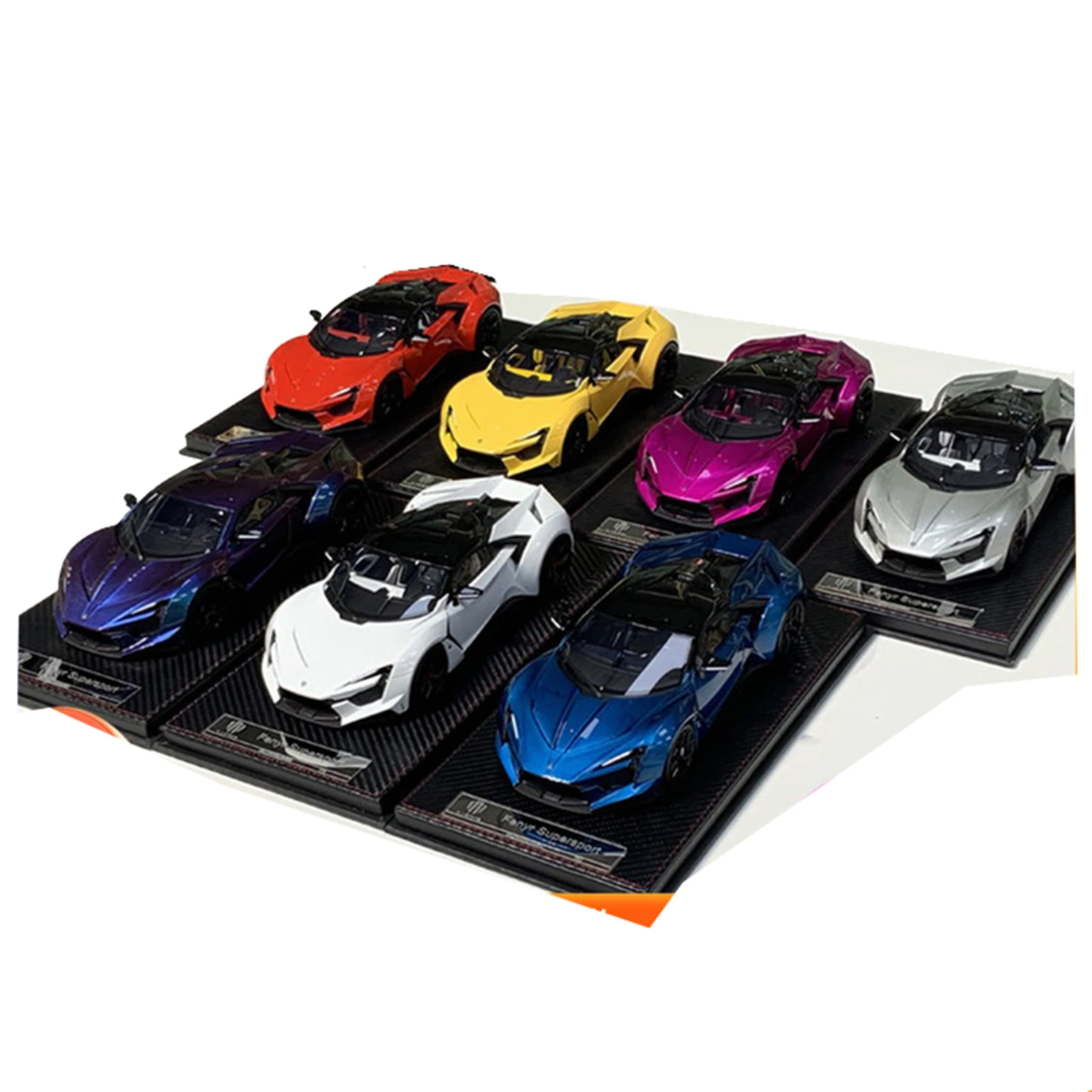 

Фронтиарт Sohpiart 1:18 Laken Lykan Fenyr Коллекционная модель автомобиля из сплава Модель автомобиля подарок на день рождения игрушки для детей