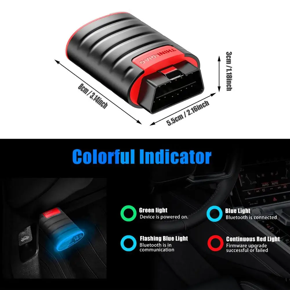Thinkdiag OBD2 полная версия обновления системы X431 Easydiag автоматический