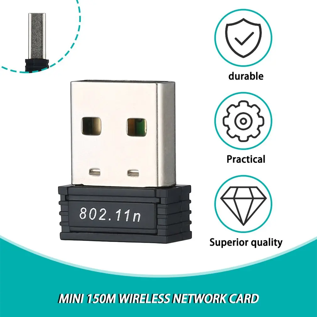 150 Мбит/с м Мини USB Wi Fi Беспроводной адаптер Сетевая LAN Карта 802.11n/g/b портативные