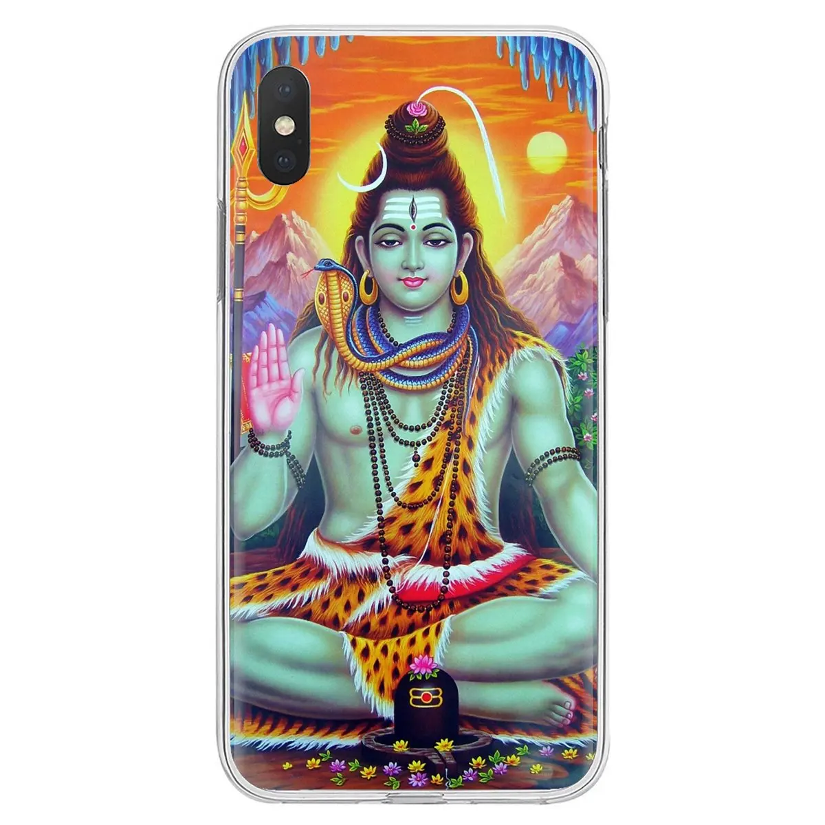 Гладкий Чехол из силикона чехол Индия Индийский Бог Шива езда нанди для huawei G7 G8 P7