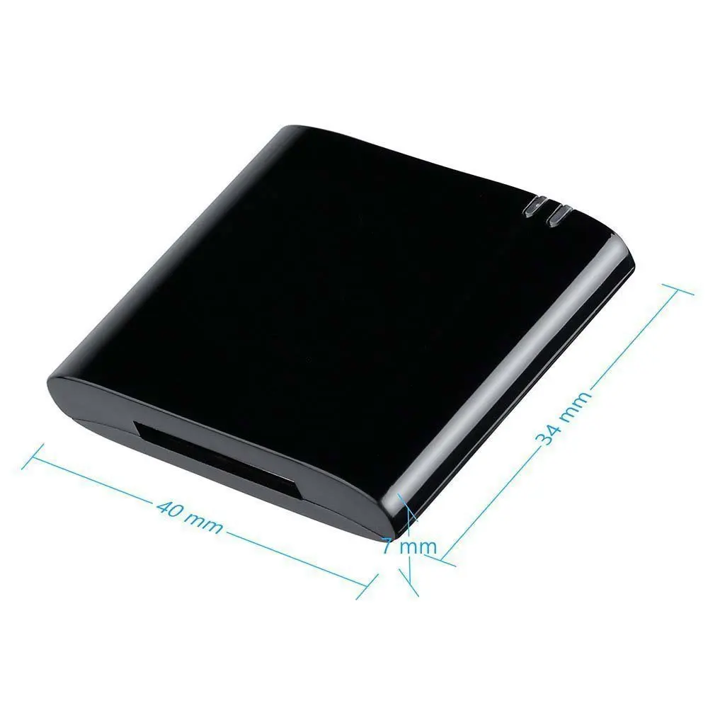 Мини 30Pin Bluetooth 5 0 A2DP музыкальный приемник беспроводной стерео аудио 30 Pin адаптер