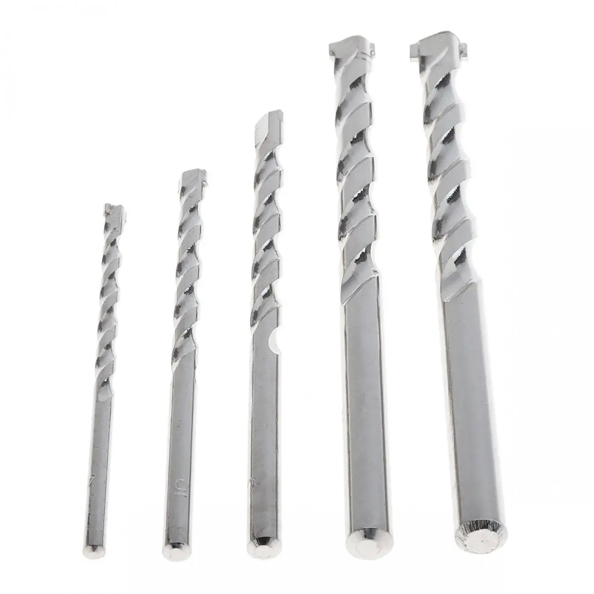

5pcs Hard Alloy Round Shank Multifunction Impact Drill for Construction /Electric Drill Dedicated