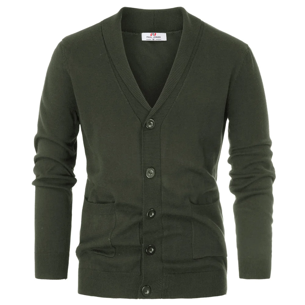 

Мужское трикотажное пальто с длинным рукавом, воротник-шаль, планка на пуговицах, вязаный кардиган, однотонный теплый джемпер, верхняя одеж...