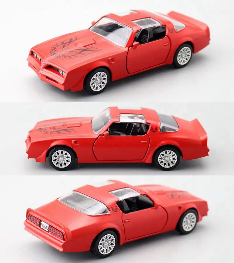 Модель автомобиля в масштабе 1/36 Классическая винтажная модель 1978 Pontiac Firebird