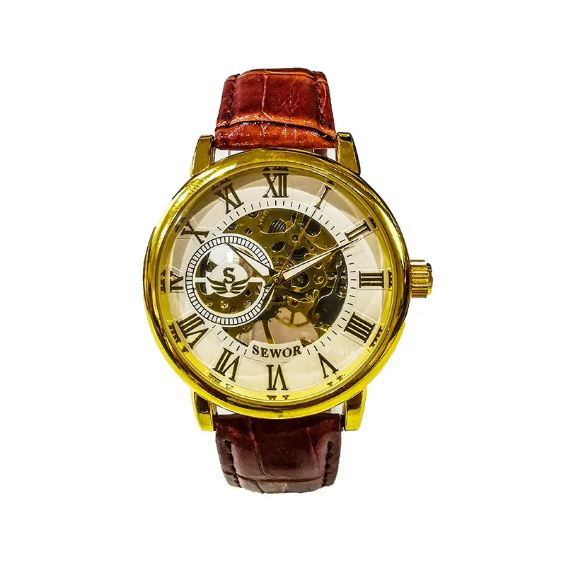 

2021 New Fully Automatic Mechanical Watch Speed Sales Explosion Sales Fashion Business Watch Men's Trend Watch