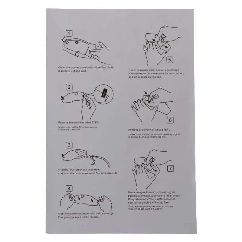 2 комплекта кластерный царапинам Дисплей Защитная пленка протектор для Yamaha NVX 155