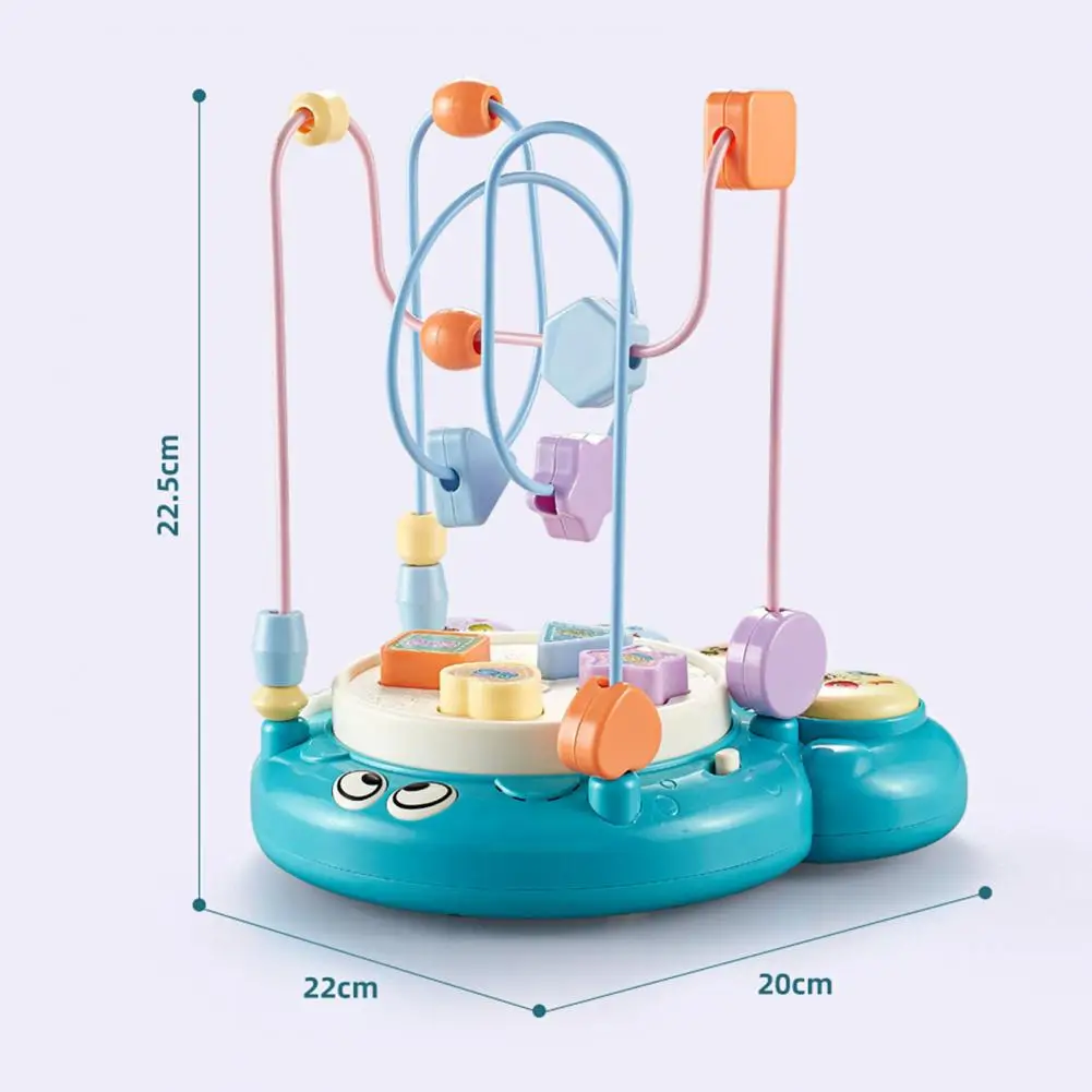 

Children Toys Educational Beaded Light Music Learning Funny Hands-on Coordination Teaching Aids Interaction Game Display Mold