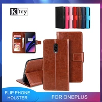 leather flip case for oneplus 7t 7 6t 6 pro 5t 5 3 case wallet retro phone case for oneplus 7t pro one plus luxury magnetic case