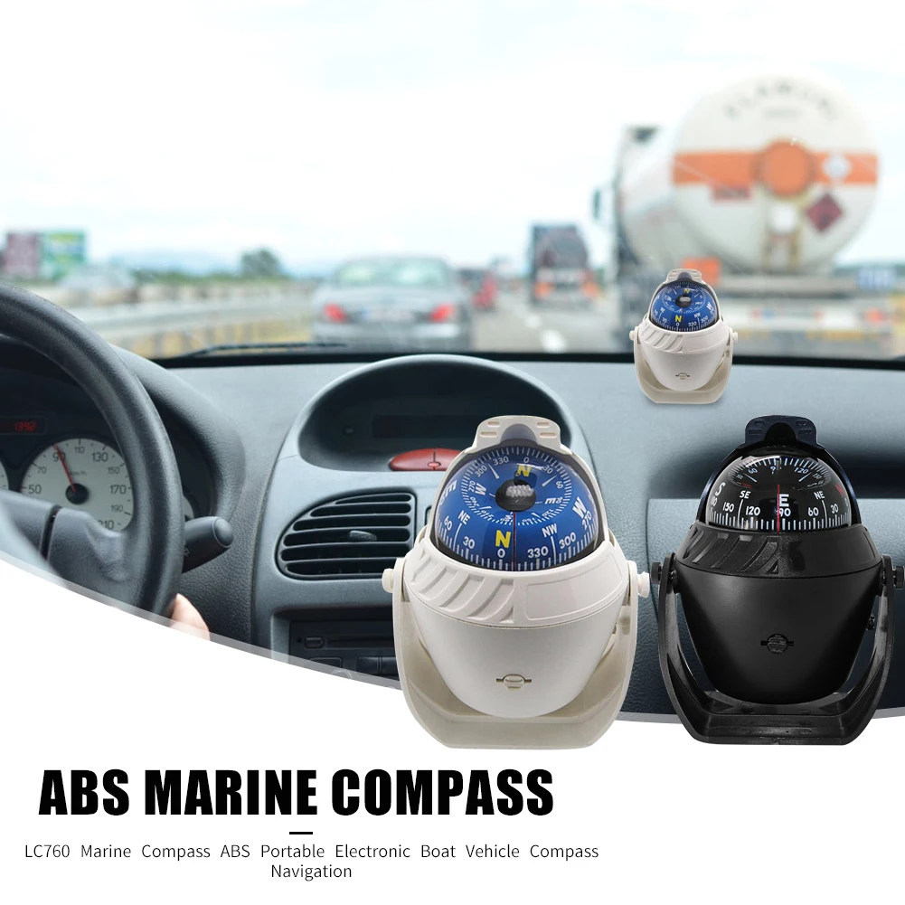 

2021 NEW Marine Boat Compass Military Boat Ship Vehicle Car Compass Navigation Positioning High Precision with LED Night Light