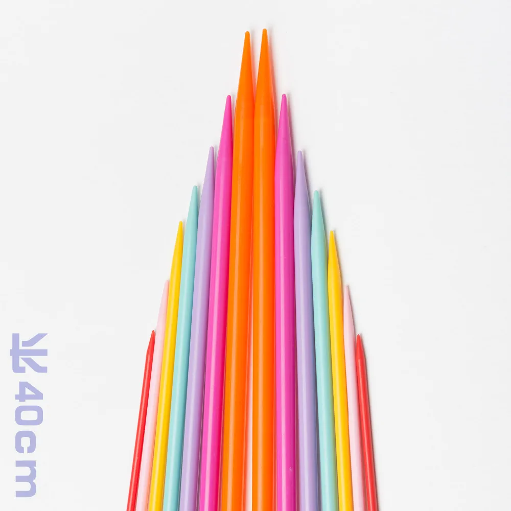 DIY крючком Крючки спицы многоцветные мягкие пластиковые ручки ручного плетения