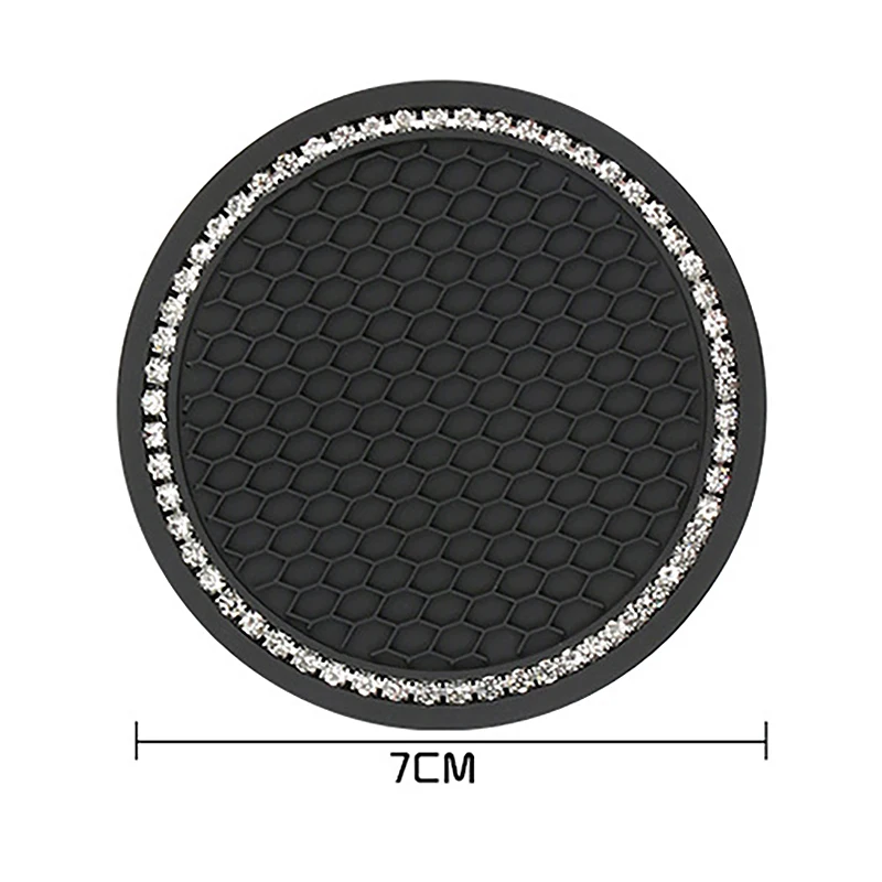 4 Шт Автомобильные подставки PVC автомобильный подстаканник вставка Coaster