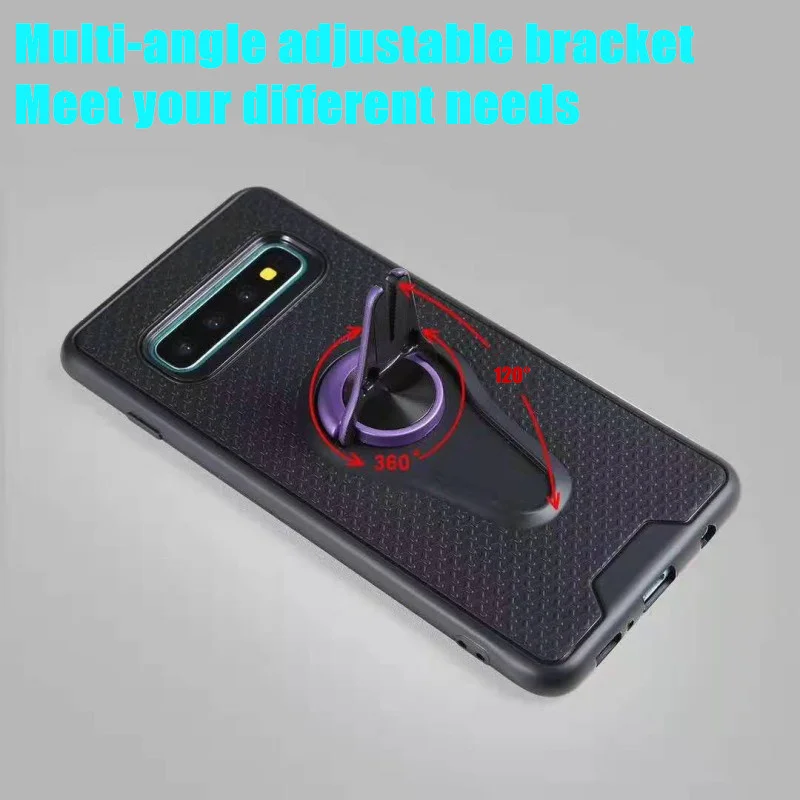 Роскошный автомобильный держатель чехол для samsung Galaxy S10 Lite S10E S9 S8 Plus Магнитный Note 10
