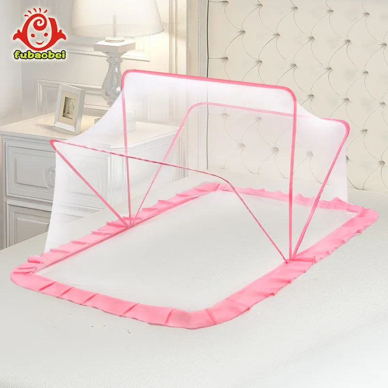 

INS Hot Cross-Border Hot Selling Portable Crib Anti-Mosquito Net Folding Bottomless Baby Mosquito Net Factory Outlet