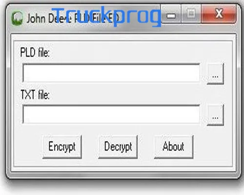 Новые файлы полезной нагрузки для John Deer Pld файл шифрования/Decryptor Editor|Кабели