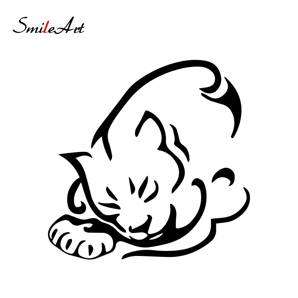 Новые автомобильные наклейки в виде кота на автомобиль обе части кузова