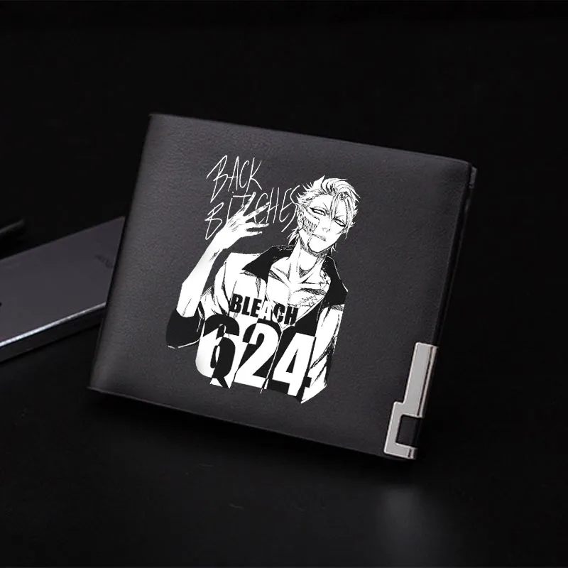 Короткий кошелек из искусственной кожи с рисунком черепа и ID карт|Мужские