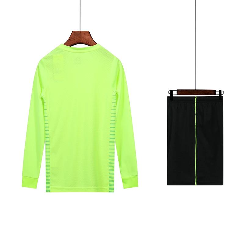 Мужская белая Футбольная Футболка с длинным рукавом зеленая форма синяя