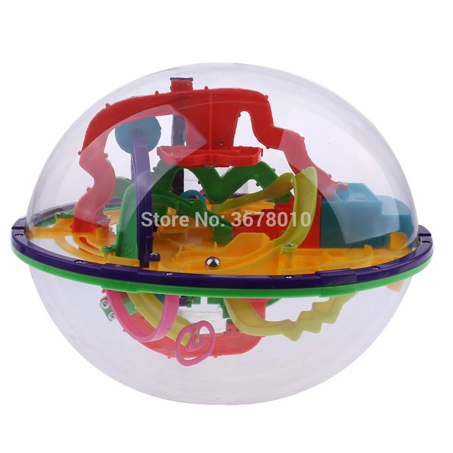 208 сложных препятствий интеллект баланс 3D лабиринт мяч волшебная головоломка