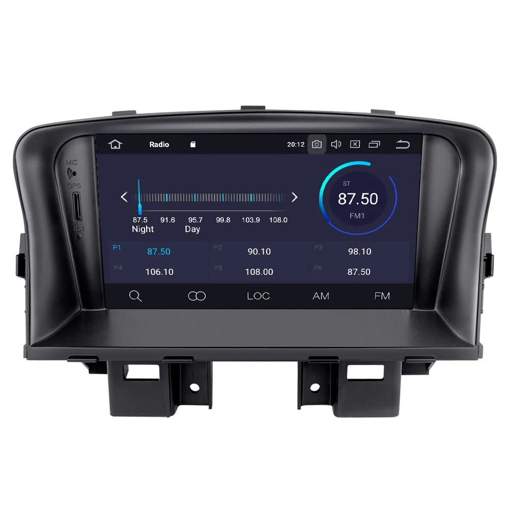 2 din магнитола автомобильный стерео для Chevrolet CRUZE 2008-2012 Android 10 0 DVD мультимедийный