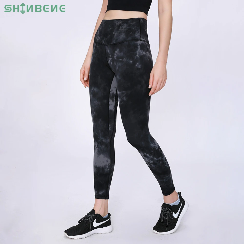 Мягкие Спортивные Леггинсы для занятий йогой и фитнесом с принтом бабочек | Спорт