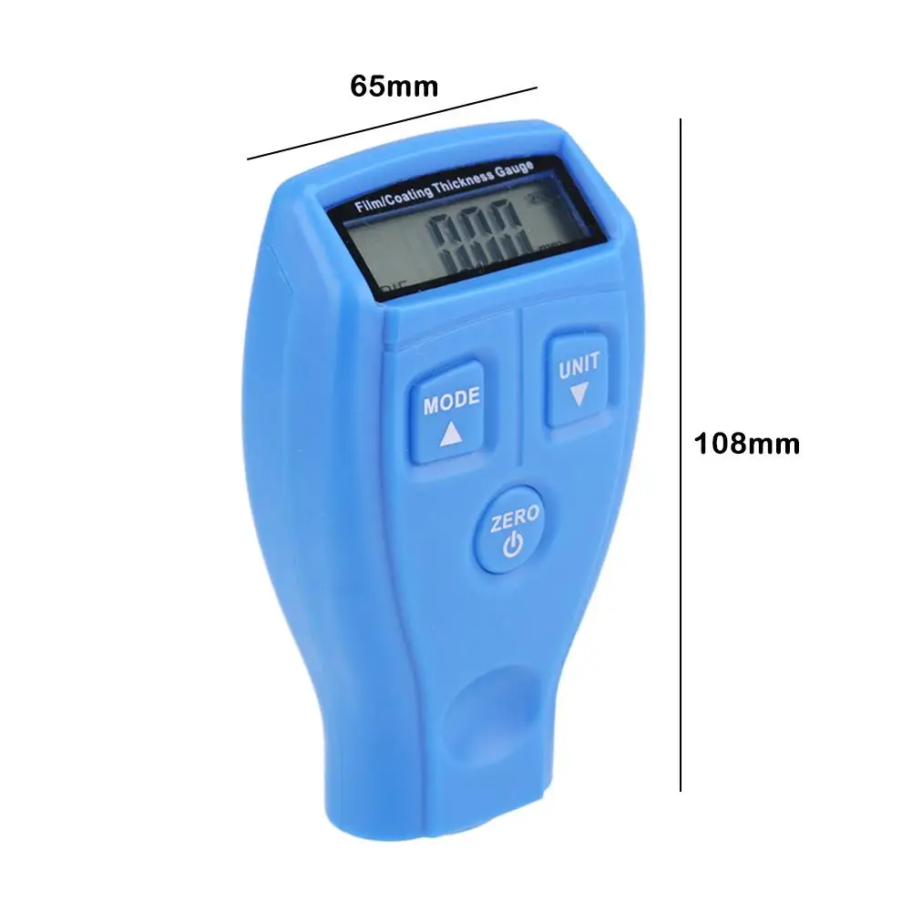 GM200 Coating Painting Thickness Gauge Lacquer Ferrous Metal Film Tester Car Paint Measuring Manual Tool | Инструменты