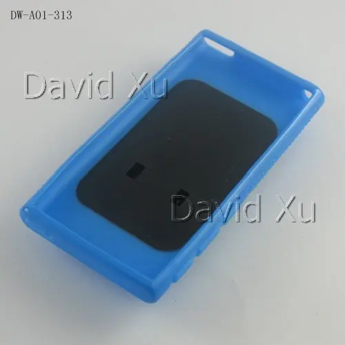 Гелевая резиновая задняя крышка из ТПУ для iPod Nano 7 чехол с жестким зажимом