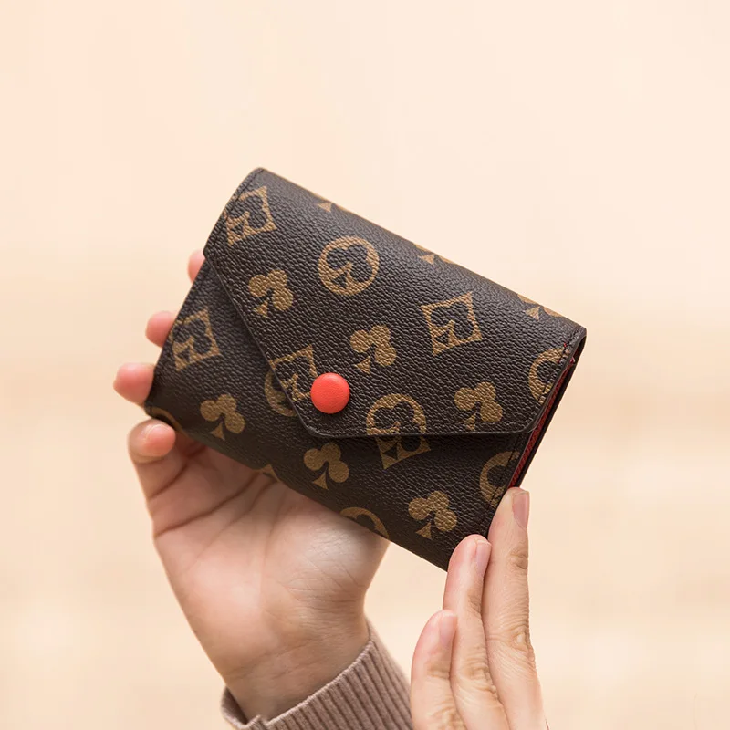 

New printed wallets, short wallets, coin purses, small wallets for men and women. Luxury coin purse