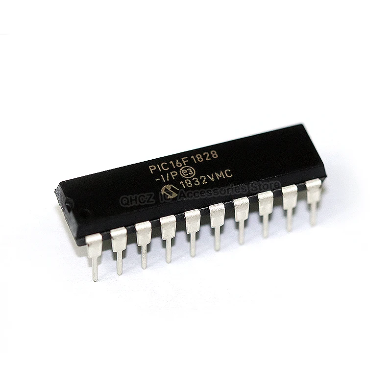 

1pcs PIC16F1828-I/P PIC16F1828 16F1828 DIP-20 New and Original Integrated circuit IC chip Microcontroller Chip MCU In Stock