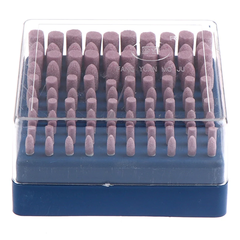 

100 Pcs/set Drill Grinding Head Tool Assorted Ceramic Mounted Point Rotary Tool Grinding Tools Different Size