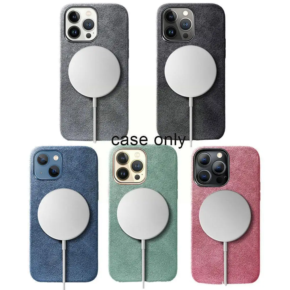 

For 13/13pro/13pro Ma Magnetic Suspension Flip Fur Phone A2w7